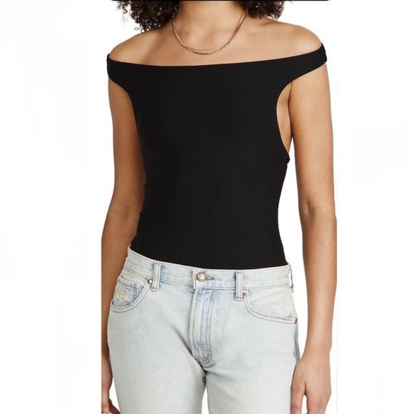 ALIX NYC Tops - NEW ALIX NYC BLACK OFF-THE-SHOULDER BODYSUIT